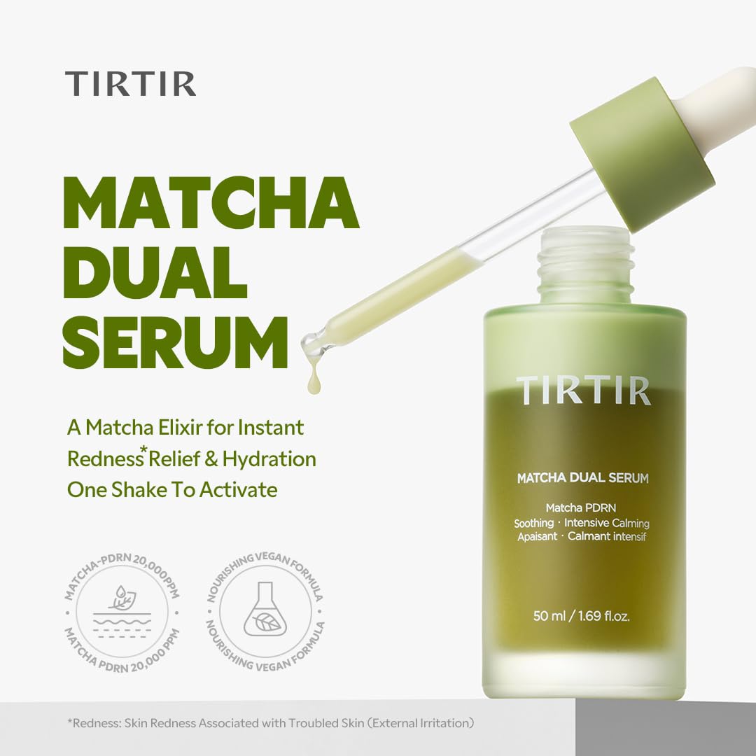 TIRTIR Matcha Dual Serum 50ml Lakinza K-beauty
