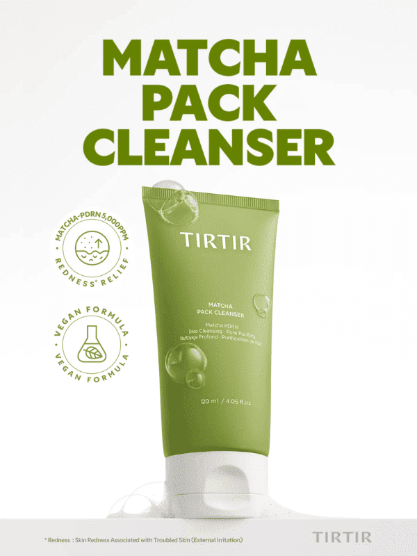TIRTIR Matcha Pack Cleanser 120ml Lakinza K-beauty