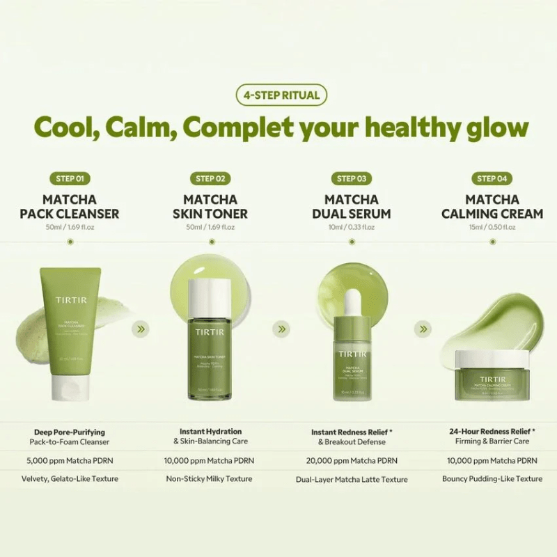 TIRTIR Me, Matcha Holic Set | Lakinza K-beauty Canada