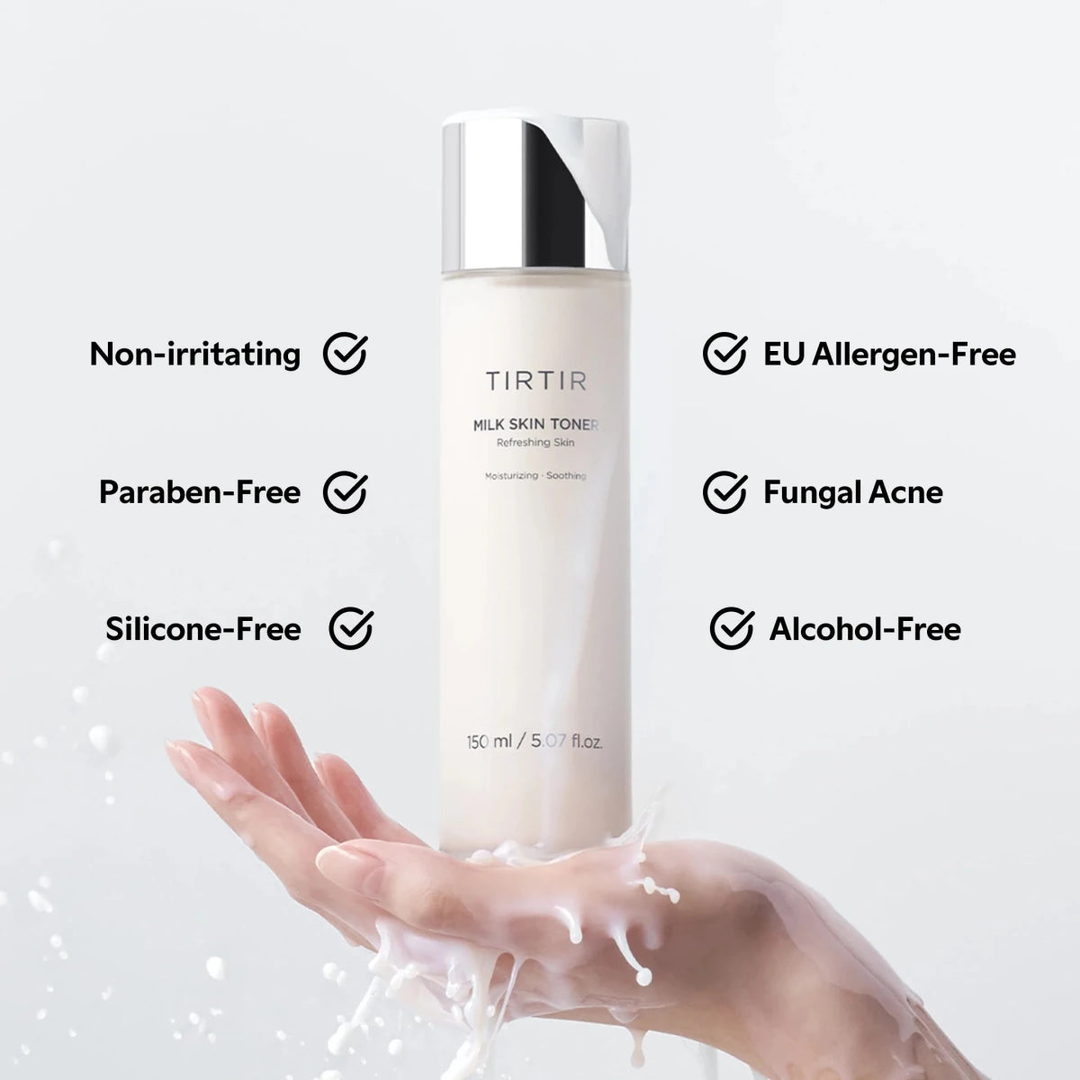TIRTIR Milk Skin Toner 150ml | Lakinza K - beauty Canada