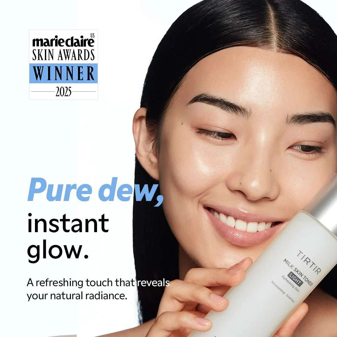 TIRTIR Milk Skin Toner Light 150ml Lakinza K-beauty