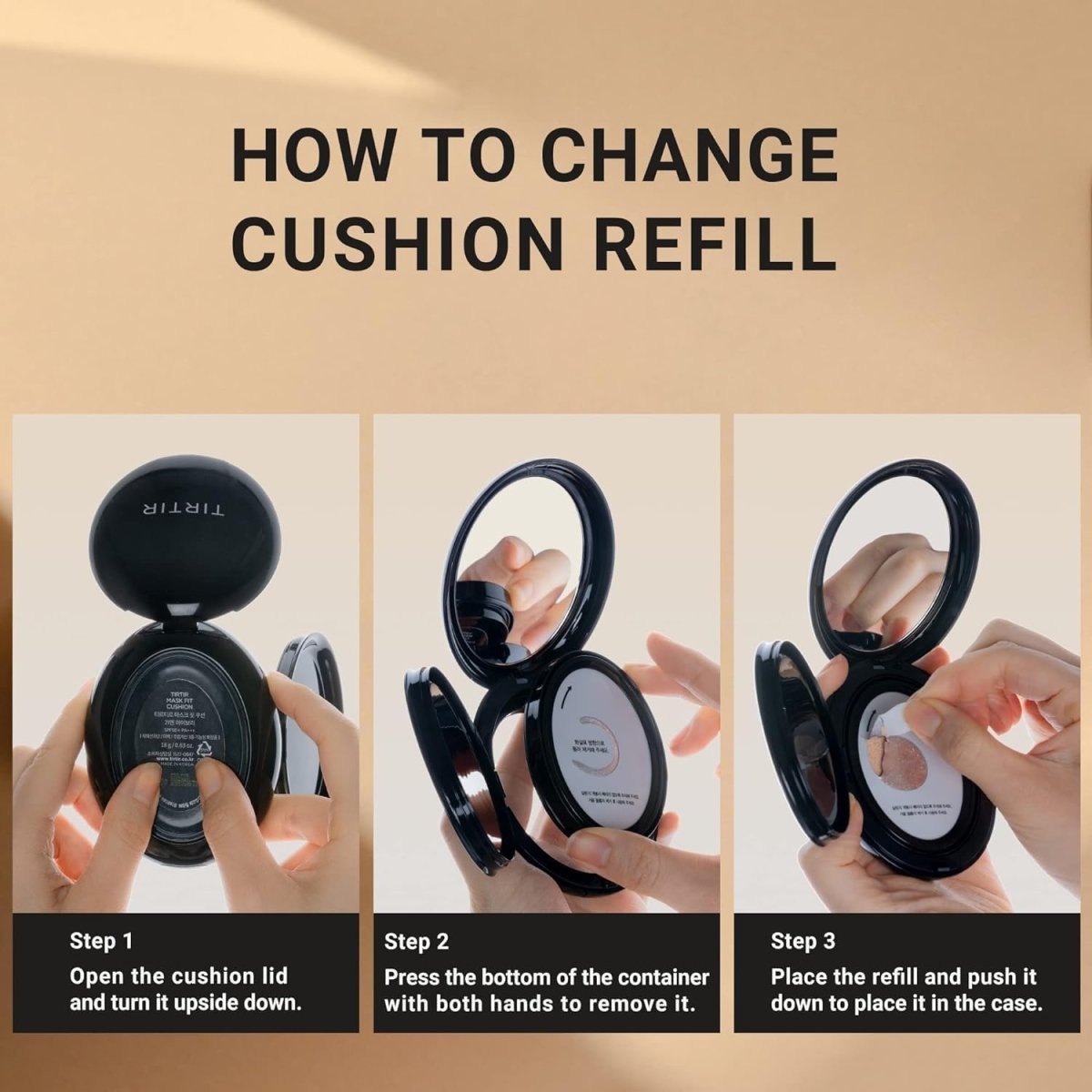 TIRTIR My Glow Cream Cushion Refill 18g | Lakinza K - beauty Canada