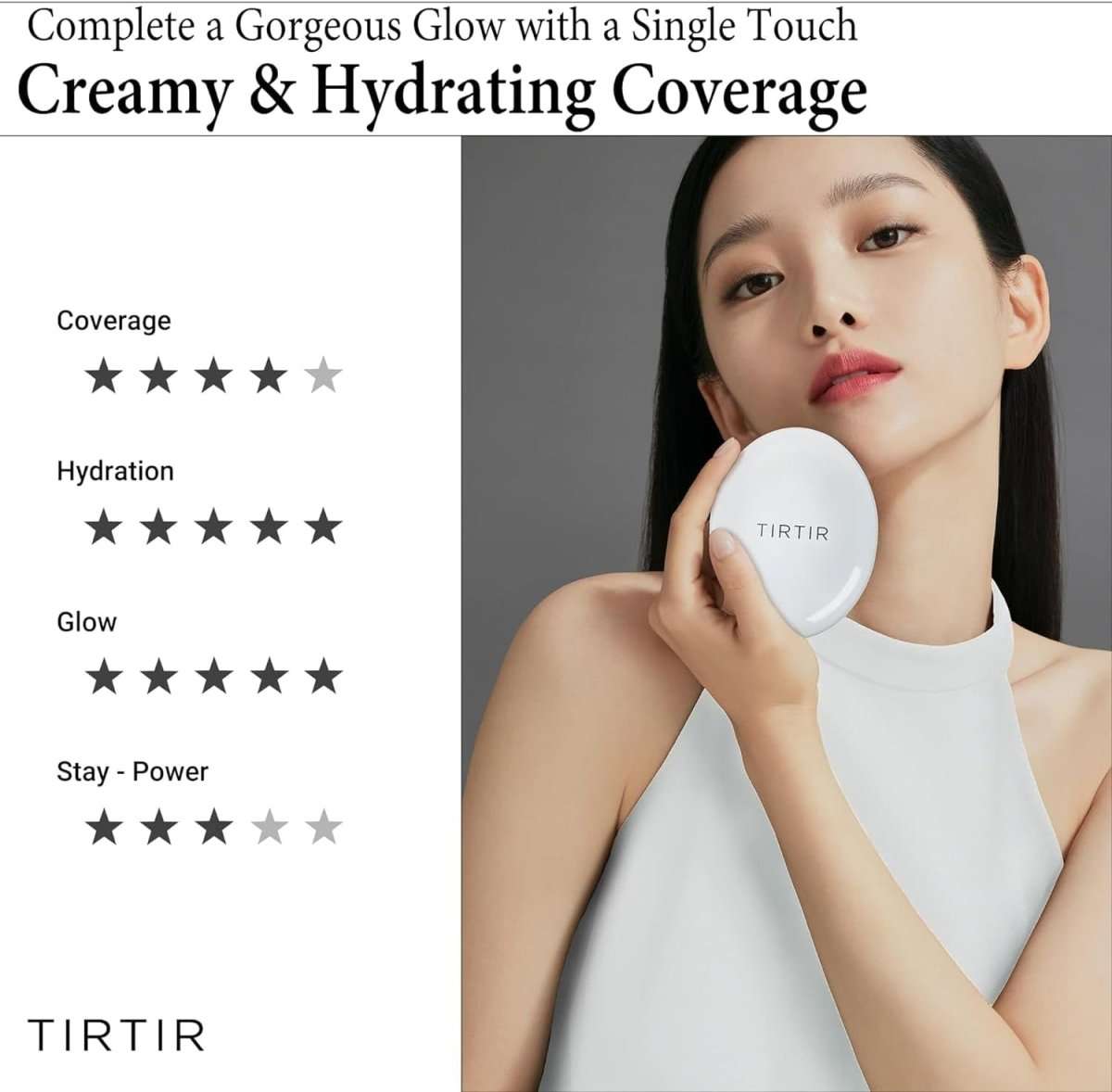 TIRTIR My Glow Cream Cushion Refill 18g Lakinza K-beauty