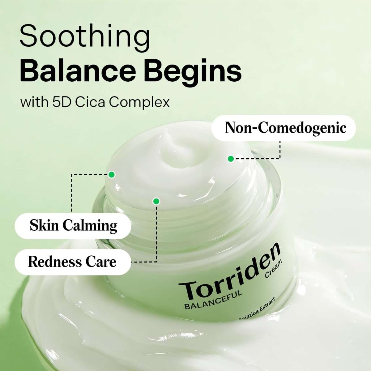 Torriden Balanceful Cica Cream 80ml Lakinza K-beauty