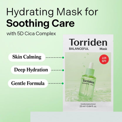 Torriden Balanceful Cica Mask 27ml | Lakinza K - beauty Canada