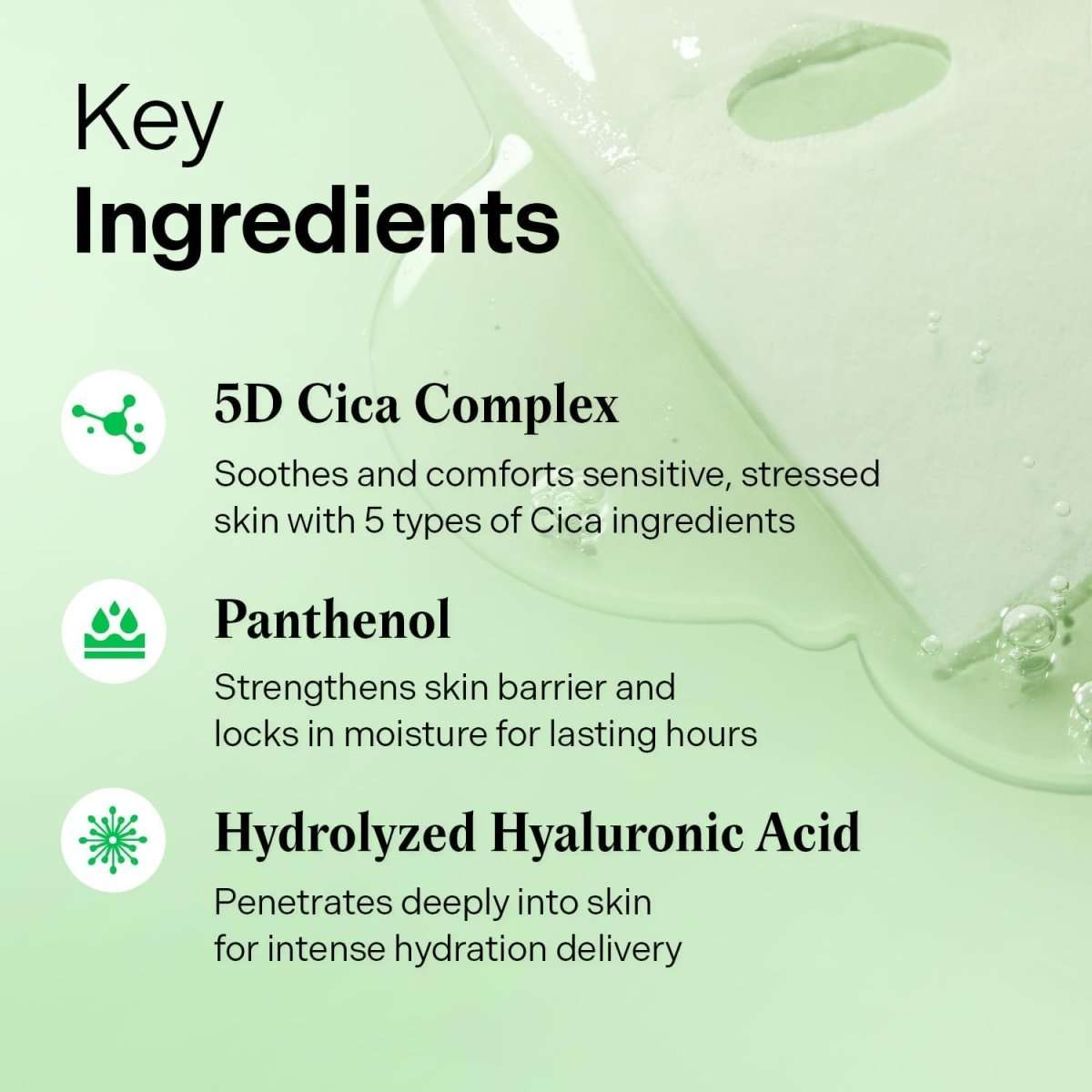 Torriden Balanceful Cica Mask 27ml Lakinza K-beauty