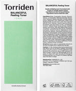 Torriden Balanceful Cica Peeling Toner 250ml Lakinza K-beauty