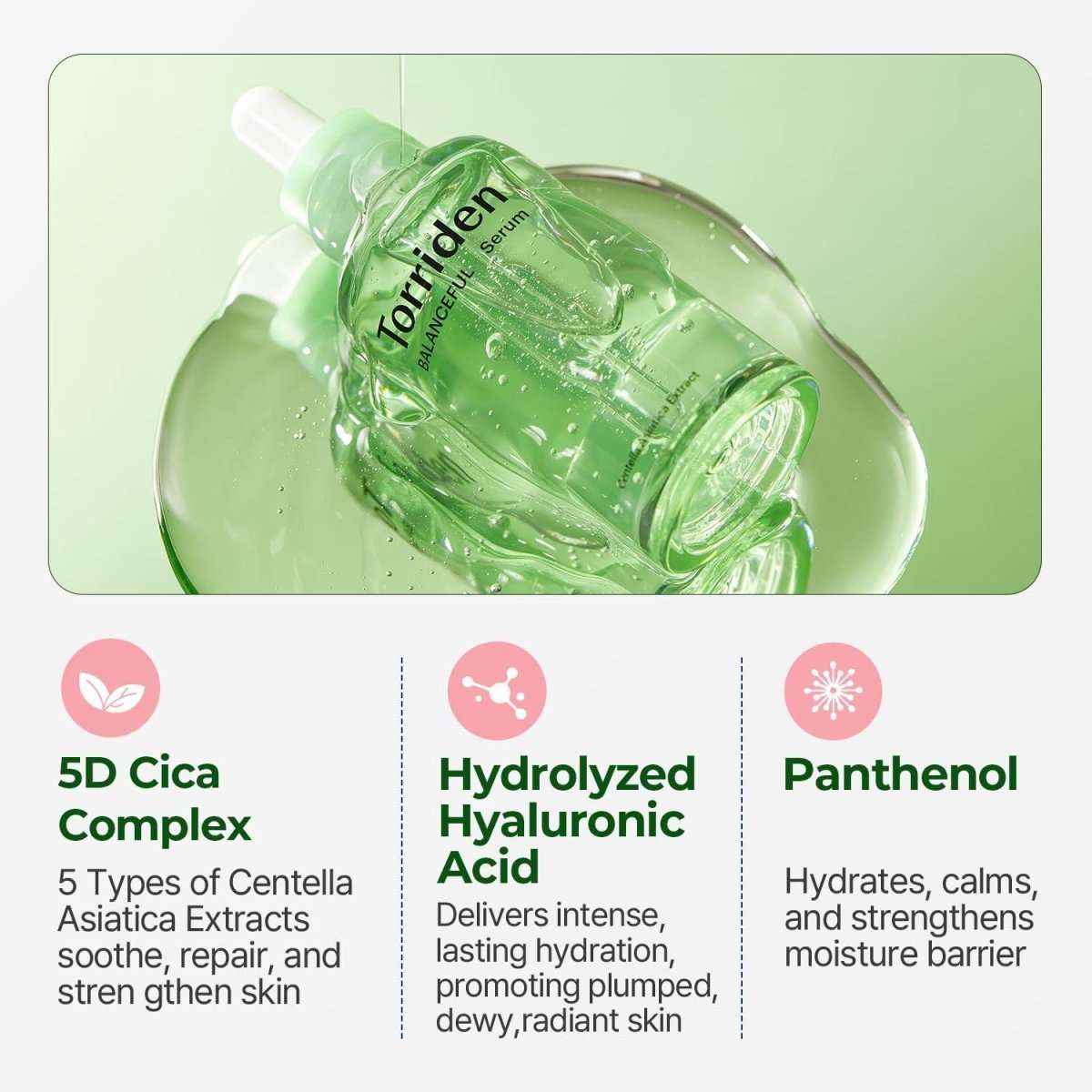 Torriden Balanceful Cica Serum 50ml Lakinza K-beauty