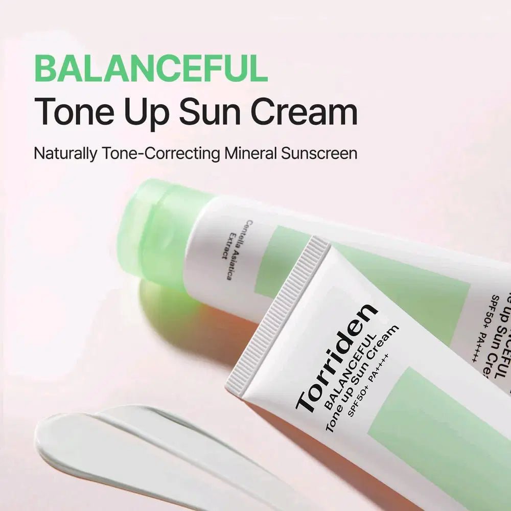 Torriden Balanceful Cica Tone-up Sun Cream SPF50+ PA++++ 60ml Lakinza K-beauty