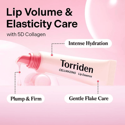 Torriden Cellmazing Collagen Volume Lip Essence 11ml | Lakinza K - beauty Canada