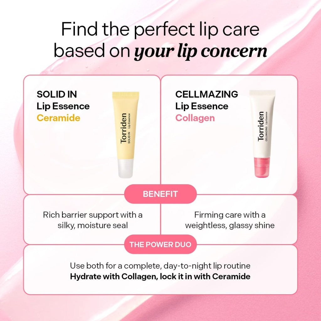 Torriden Cellmazing Collagen Volume Lip Essence 11ml | Lakinza K - beauty Canada