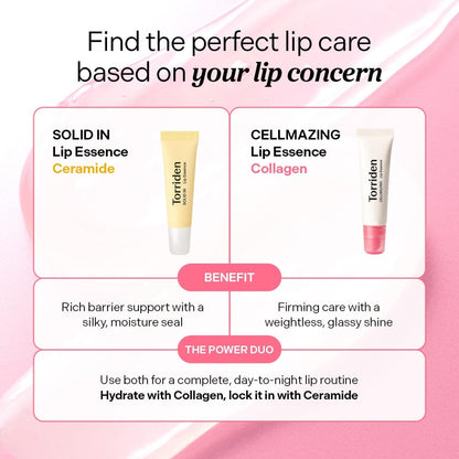 Torriden Cellmazing Collagen Volume Lip Essence 11ml | Lakinza K - beauty Canada