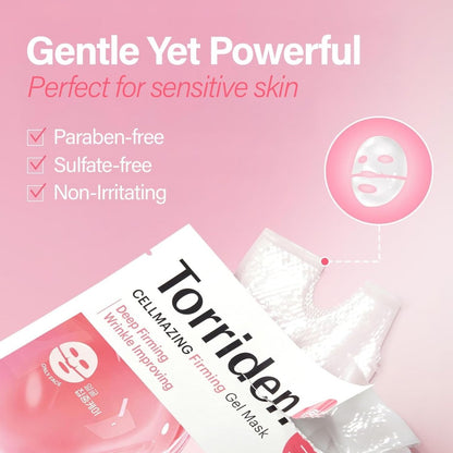 Torriden Cellmazing Firming Gel Mask 45g | Lakinza K - beauty Canada