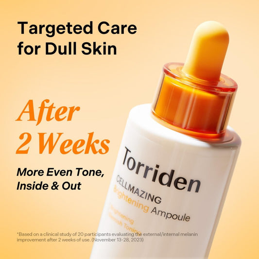 Torriden Cellmazing Vita C Brightening Ampoule 30ml | Lakinza K - beauty Canada