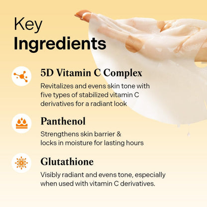Torriden Cellmazing Vita C Brightening Mask | Lakinza K - beauty Canada