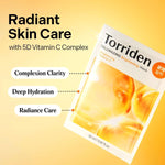 Torriden Cellmazing Vita C Brightening Mask Lakinza K-beauty