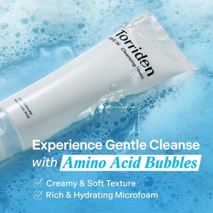 Torriden Dive - In Low Molecular Hyaluronic Acid Cleansing Foam 150ml | Lakinza K - beauty Canada