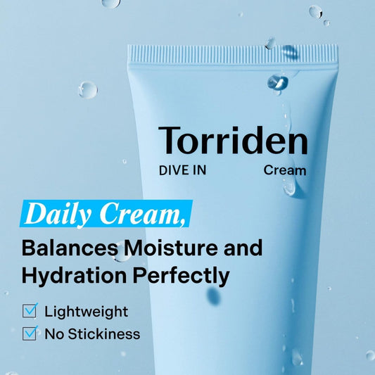 Torriden Dive - In Low Molecular Hyaluronic Acid Cream 80ml | Lakinza K - beauty Canada