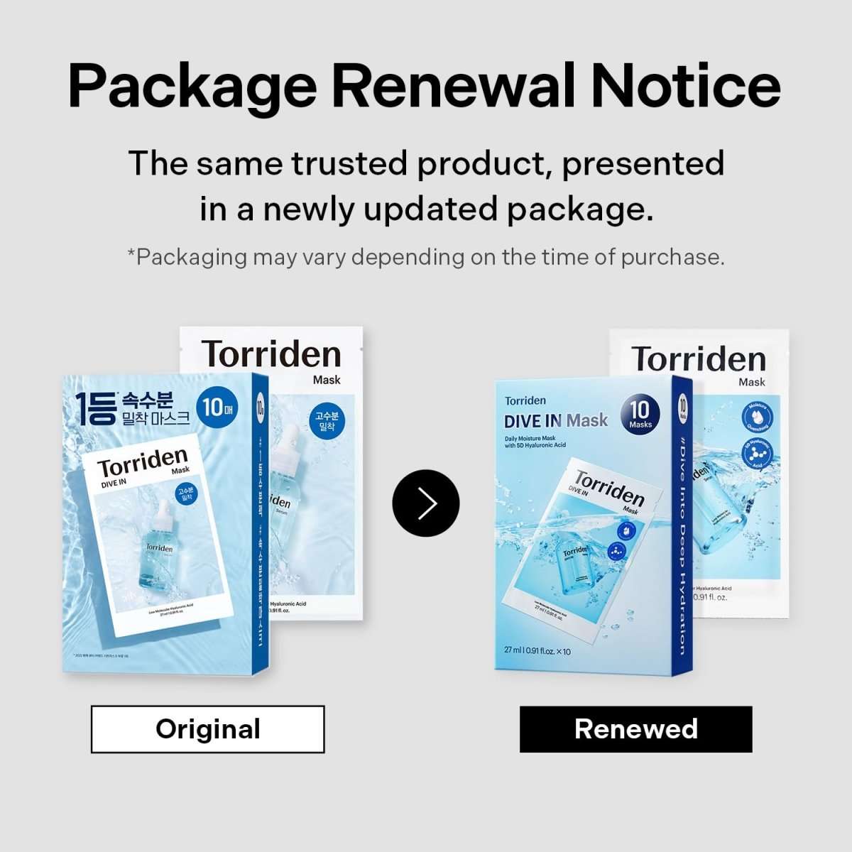 Torriden Dive-In Low Molecular Hyaluronic Acid Mask Pack Lakinza K-beauty