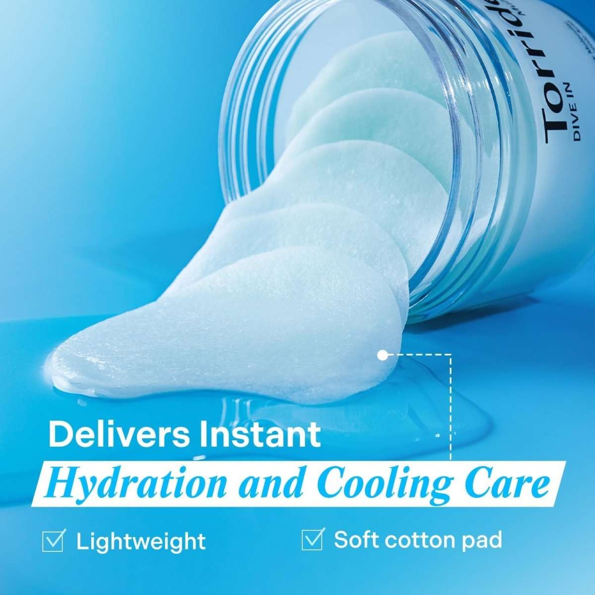 Torriden Dive-In Low Molecular Hyaluronic Acid Multi Pad 160ml / 80pads Lakinza K-beauty