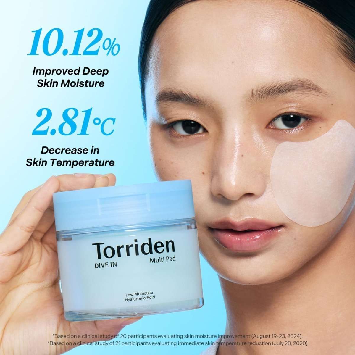 Torriden Dive-In Low Molecular Hyaluronic Acid Multi Pad 160ml / 80pads Lakinza K-beauty
