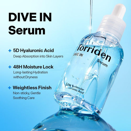 Torriden Dive - In Low Molecular Hyaluronic Acid Serum 50ml | Lakinza K - beauty Canada