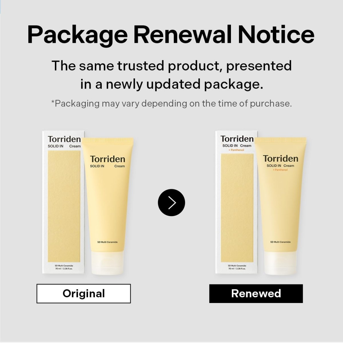 Torriden Solid-In Ceramide Cream 70ml Lakinza K-beauty