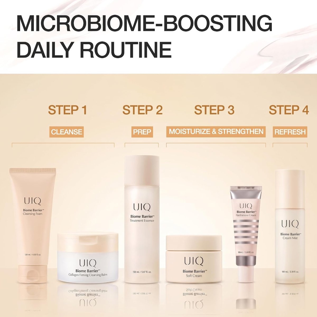 UIQ Biome Barrier™ Cream Mist 100ml Lakinza K-beauty