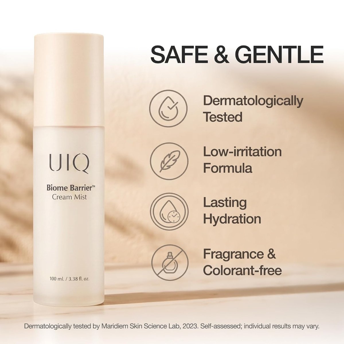UIQ Biome Barrier™ Cream Mist 100ml Lakinza K-beauty