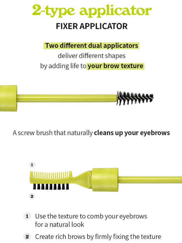 unleashia Shaper Pomade Eyebrow Fixer 8g - No.1 Clear Lakinza K-beauty