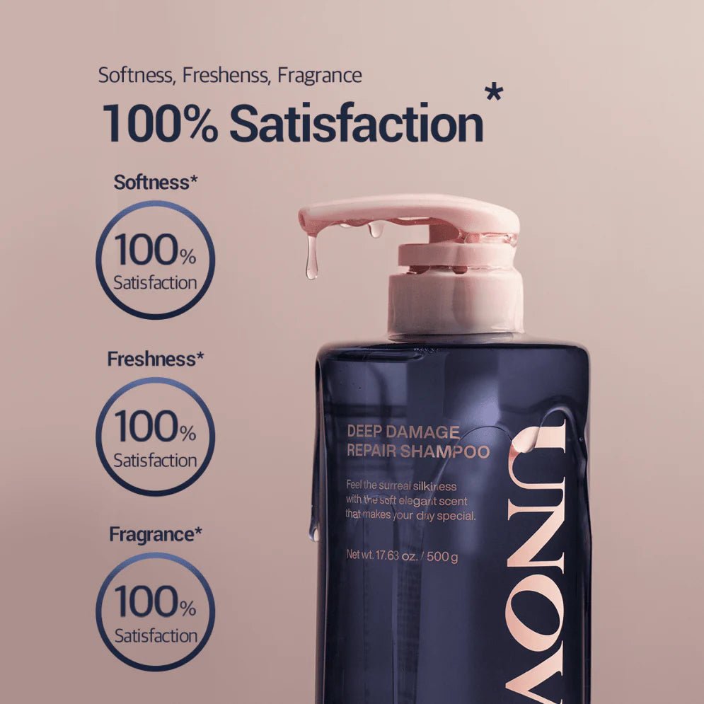 Unove Deep Damage Repair Shampoo 500ml Lakinza K-beauty