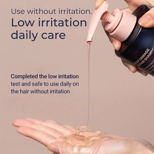 Unove Deep Damage Repair Shampoo 500ml - Rosy Aura | Lakinza K - beauty Canada