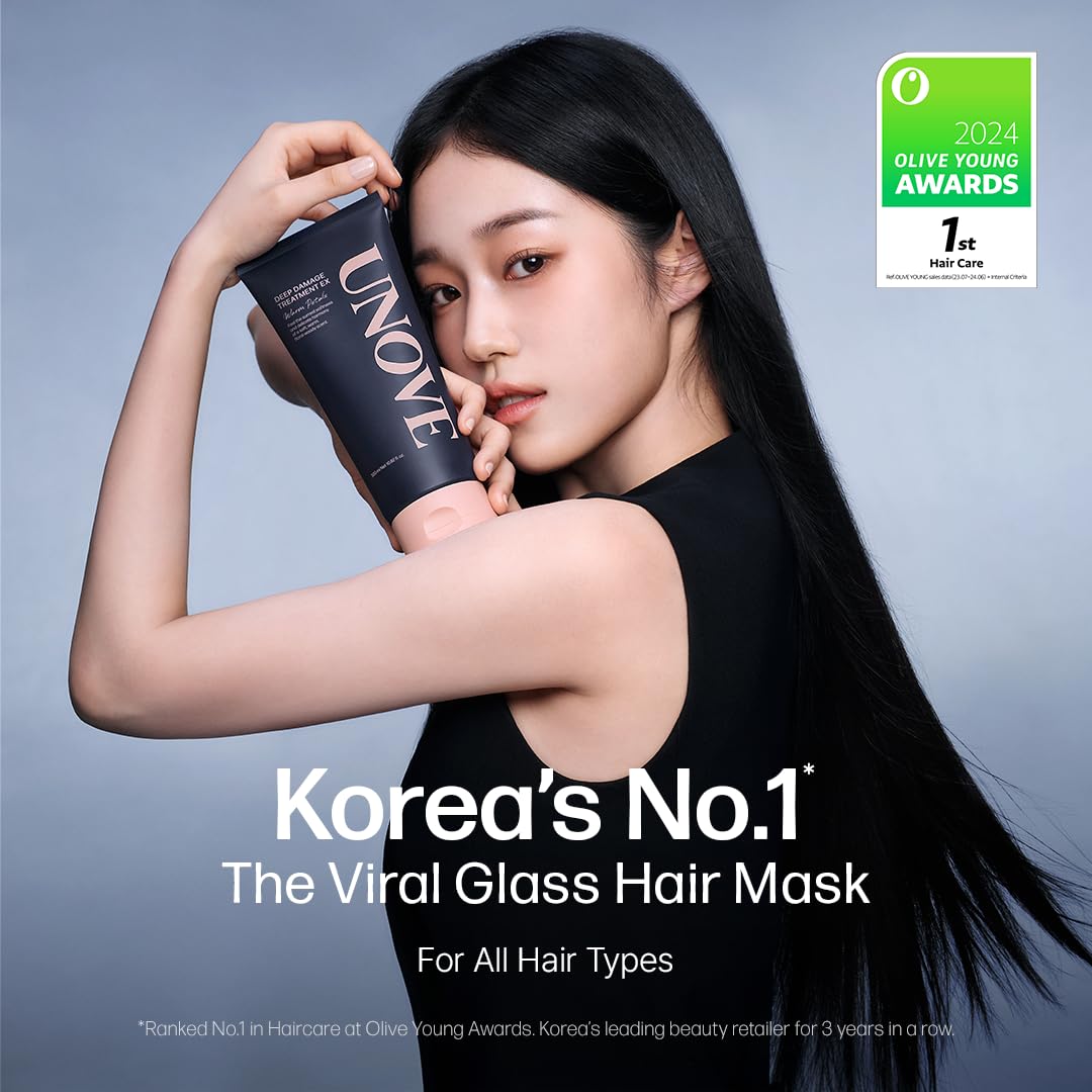 Unove Deep Damage Treatment EX 320ml - Warm Petal Lakinza K-beauty