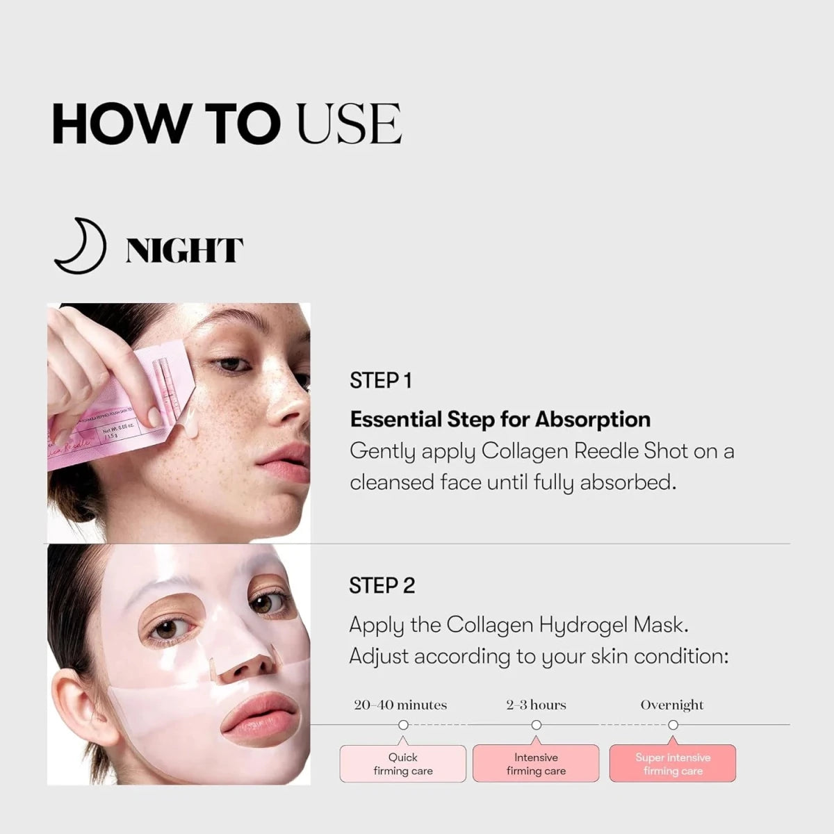 VT Collagen Reedle Shot 100 2 - Step Hydrogel Mask 36g | Lakinza K - beauty Canada