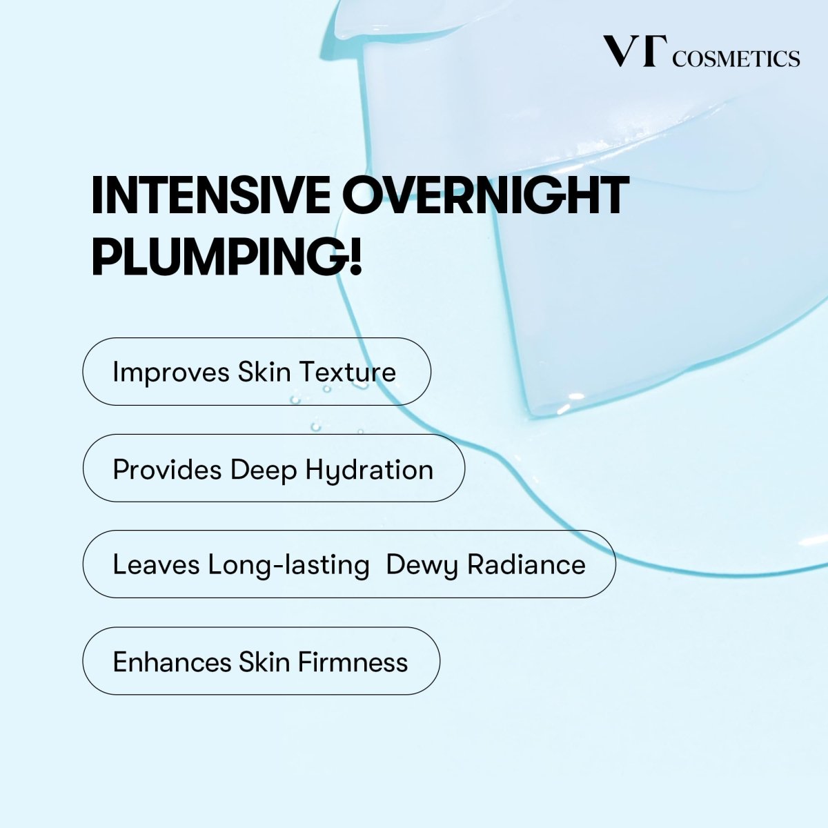 VT Hydrop Reedle Shot 100 2-Step Hydrogel Mask 36g Lakinza K-beauty
