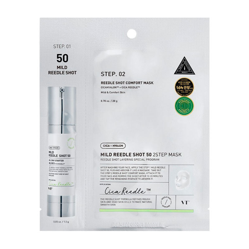 VT Reedle Shot 100 2-Step Mask 1.5g Lakinza K-beauty