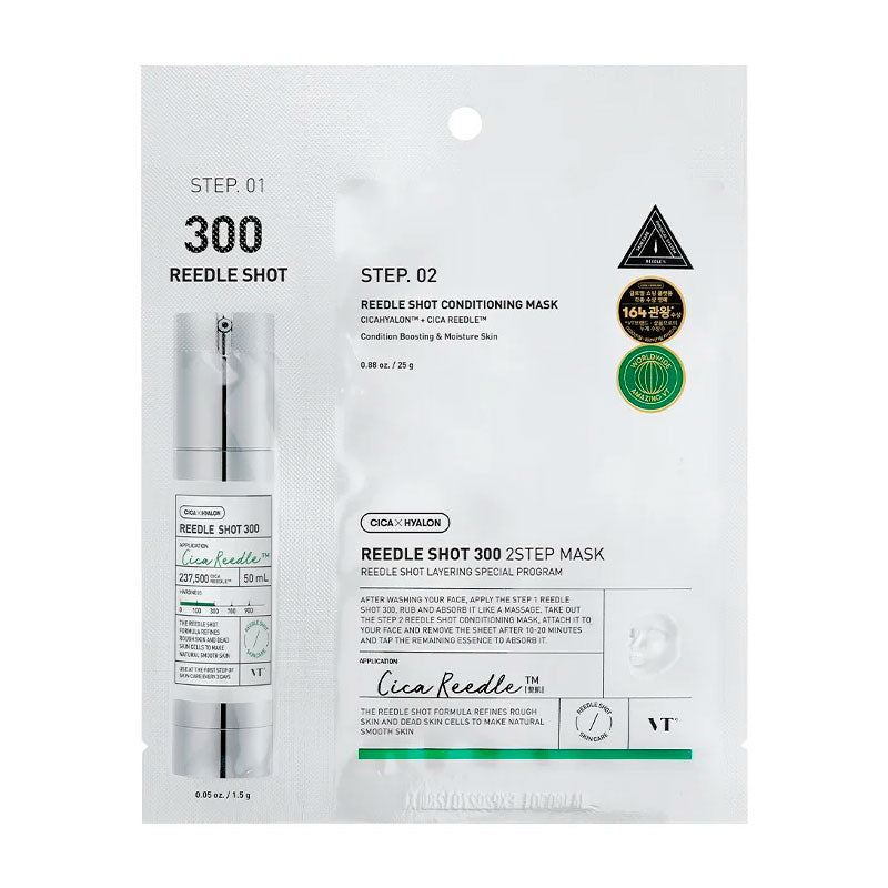VT Reedle Shot 300 2-Step Mask 1.5g Lakinza K-beauty