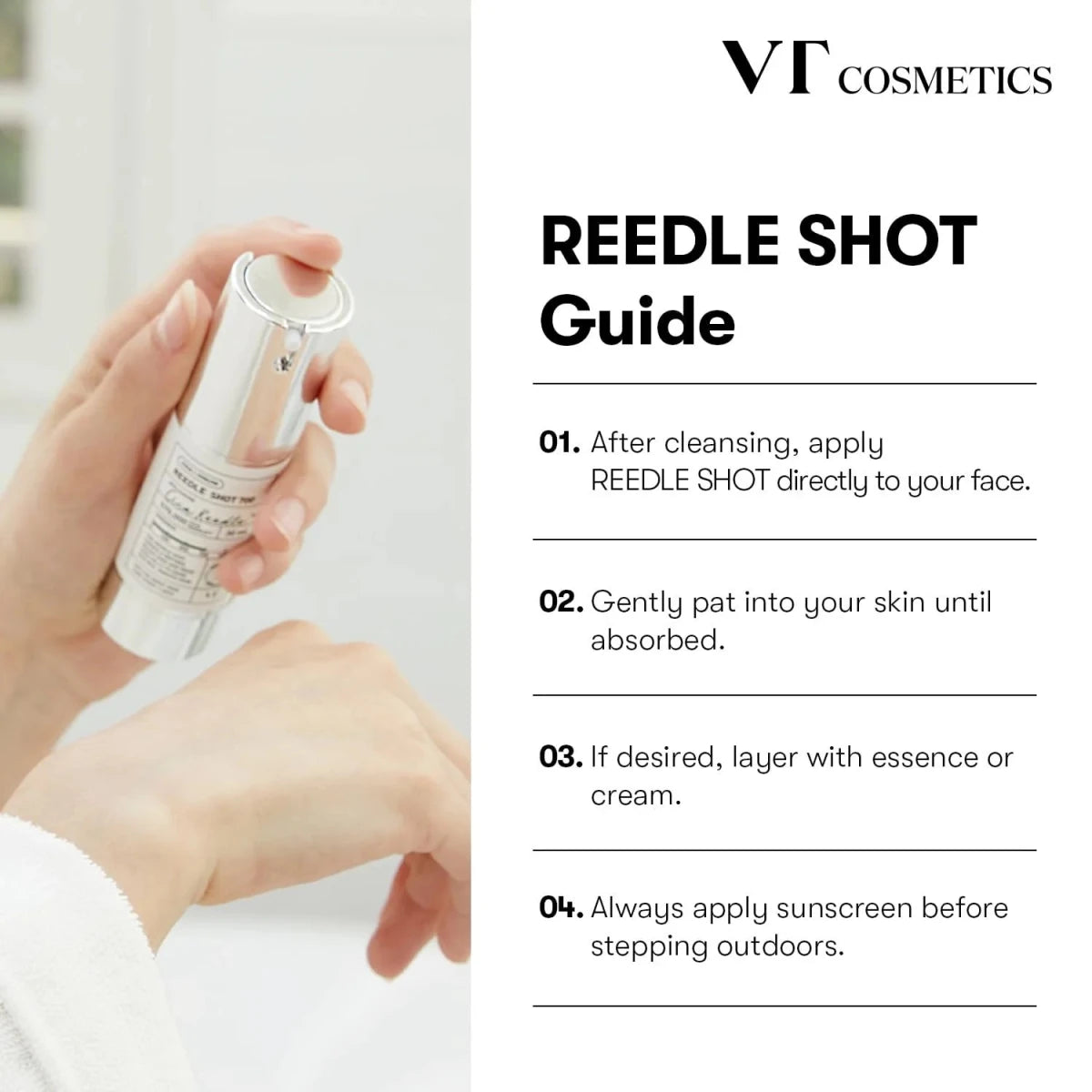VT Reedle Shot 300 Face Serum 50ml Lakinza K-beauty