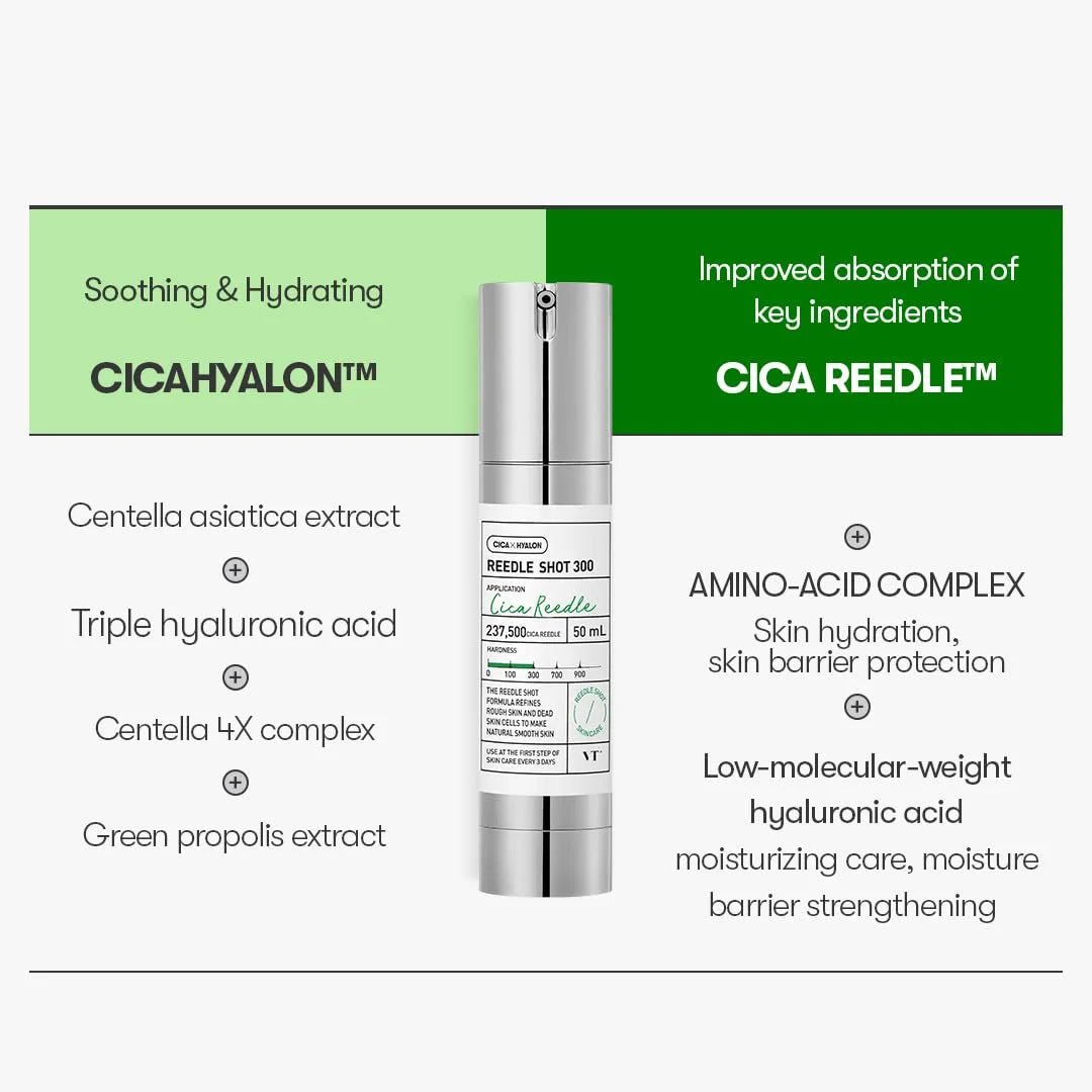VT Reedle Shot 300 Face Serum 50ml | Lakinza K - beauty Canada