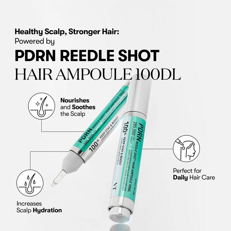 VT Reedle Shot Hair Ampoule 100dL | Lakinza K - beauty Canada