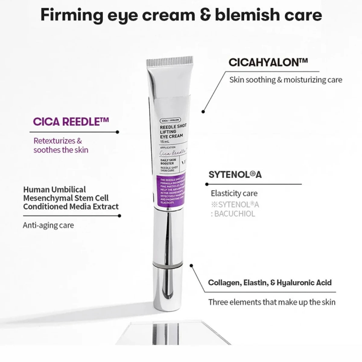VT Reedle Shot Lifting Eye Cream 15ml | Lakinza K - beauty Canada