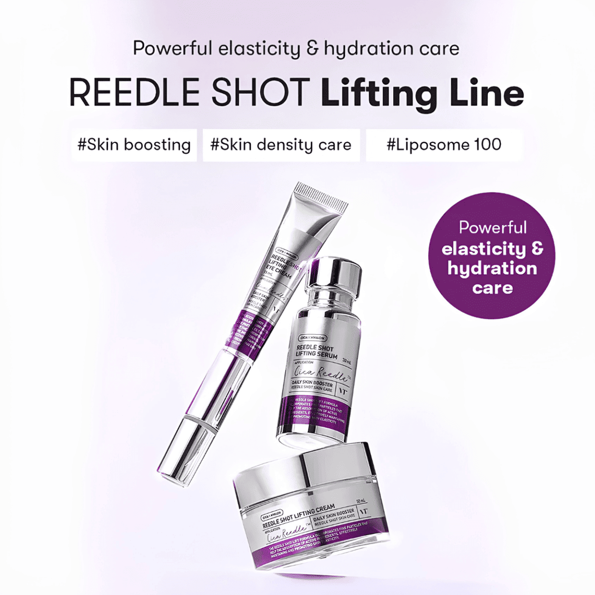 VT Reedle Shot Lifting Routine for Mature Skin Lakinza K-beauty