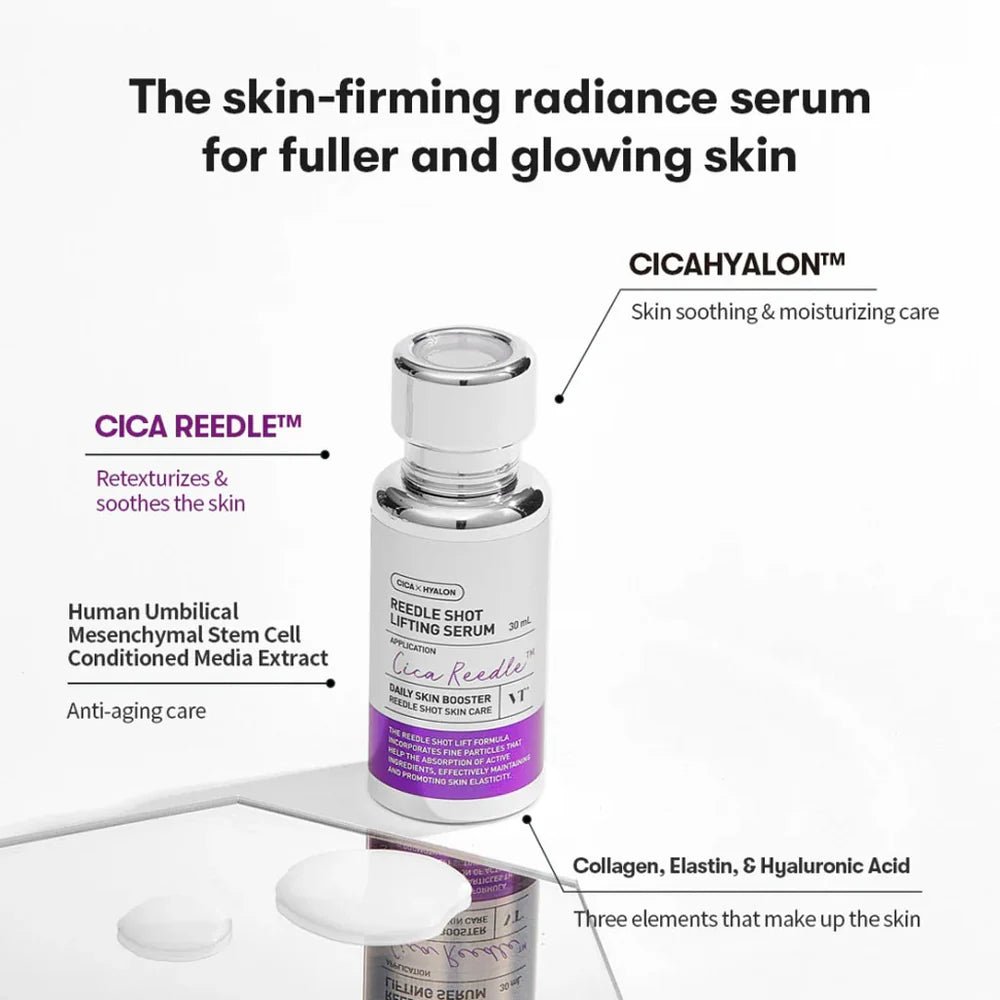VT Reedle Shot Lifting Routine for Mature Skin Lakinza K-beauty