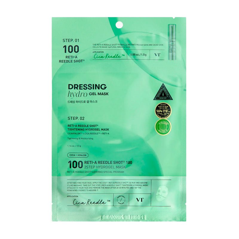 VT Reti - A Reedle Shot 100 2 - Step Hydrogel Mask 36g | Lakinza K - beauty Canada