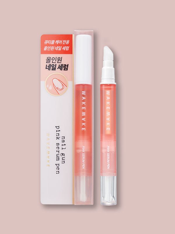 WAKEMAKE Nail Gun Pink Serum Pen 2ml Lakinza K-beauty