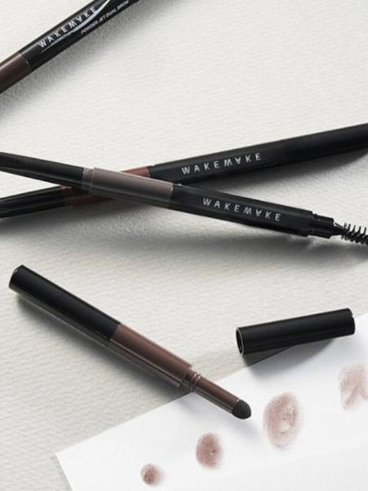 WAKEMAKE Powder Jet Dual Brow 0.6g | Lakinza K - beauty Canada