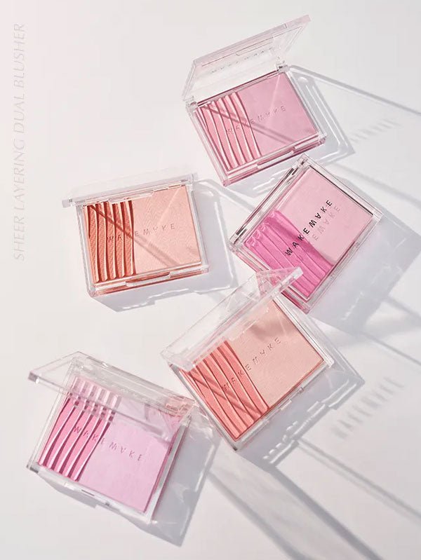 WAKEMAKE Sheer Layering Dual Blusher 5g Lakinza K-beauty