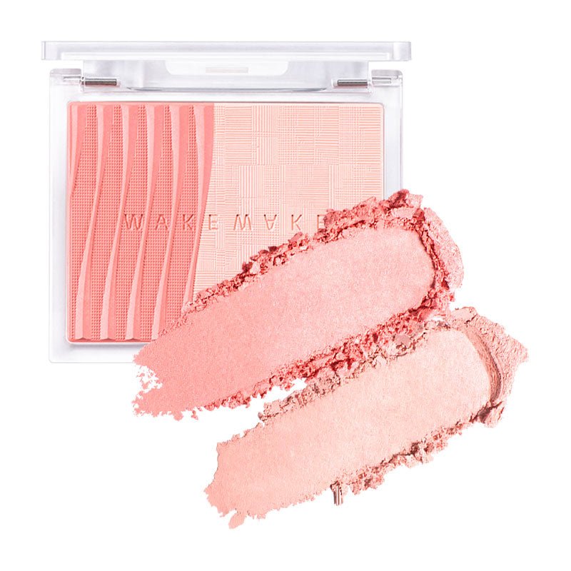 WAKEMAKE Sheer Layering Dual Blusher 5g Lakinza K-beauty