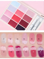 WAKEMAKE Soft Coloring Lip Palette 12g Lakinza K-beauty