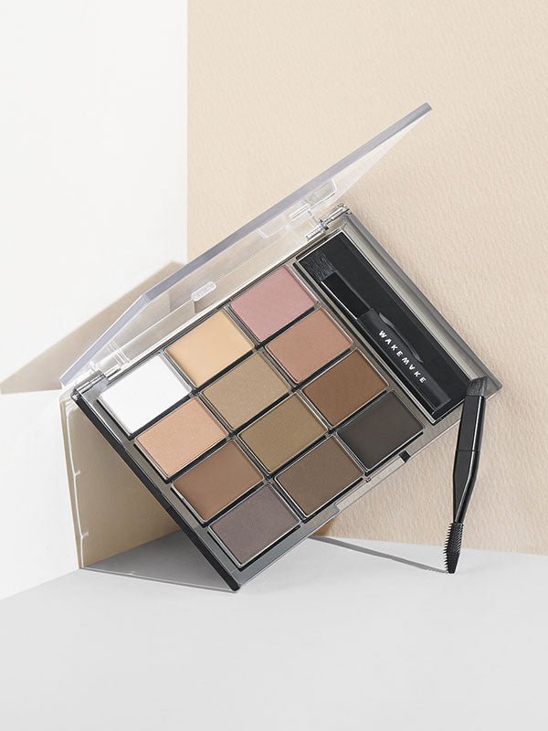 WAKEMAKE Soft Drawing Brow Palette 12g Lakinza K-beauty